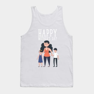 Happy Mother's Day Family First Tank Top